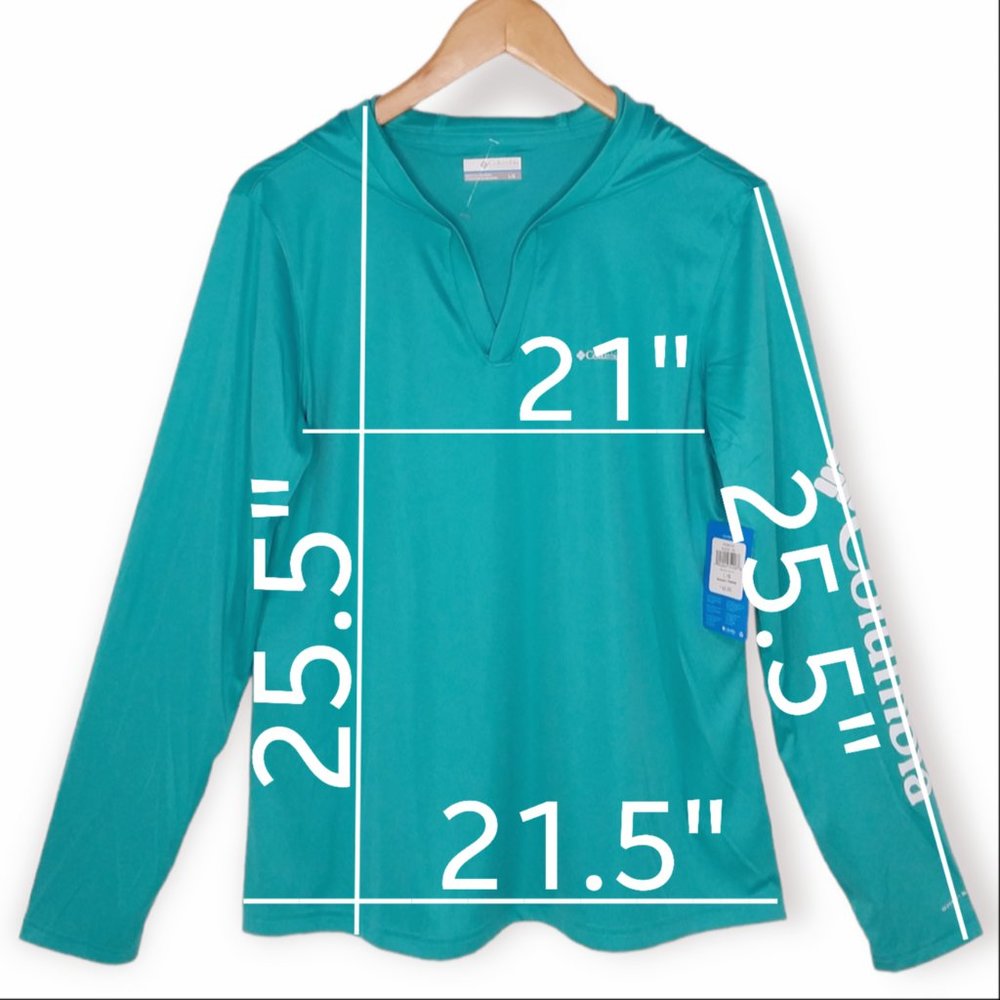 NWT Columbia Rapid Creek Hoodie Size Large UPF 50 Sun Protection Hiking Beach - Picture 2 of 10